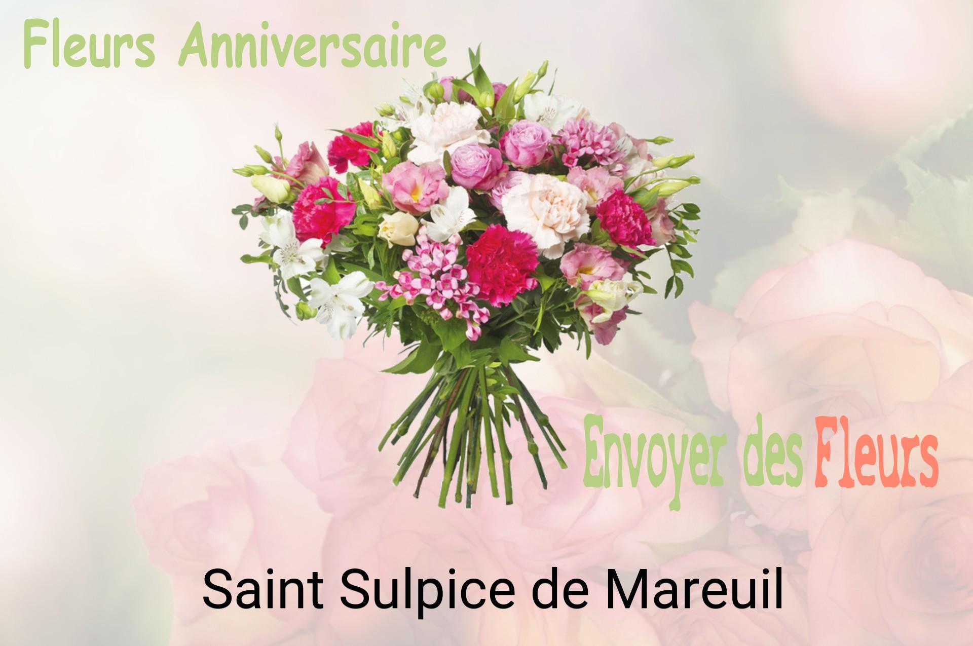 Bouquet de fleurs d’anniversaire livré à Saint-Sulpice-de-Mareuil